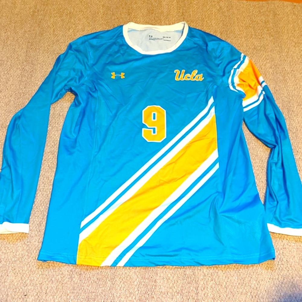 Women's under armour UCLA Bruins long sleeve volleyball jersey size medium